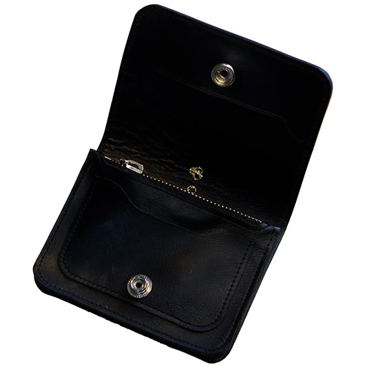 half wallet / calf leather