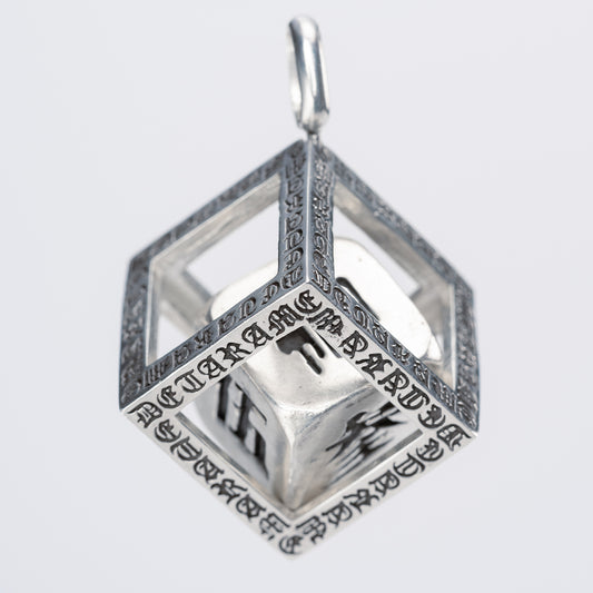 dice necklace SV925 / root x DETARAME