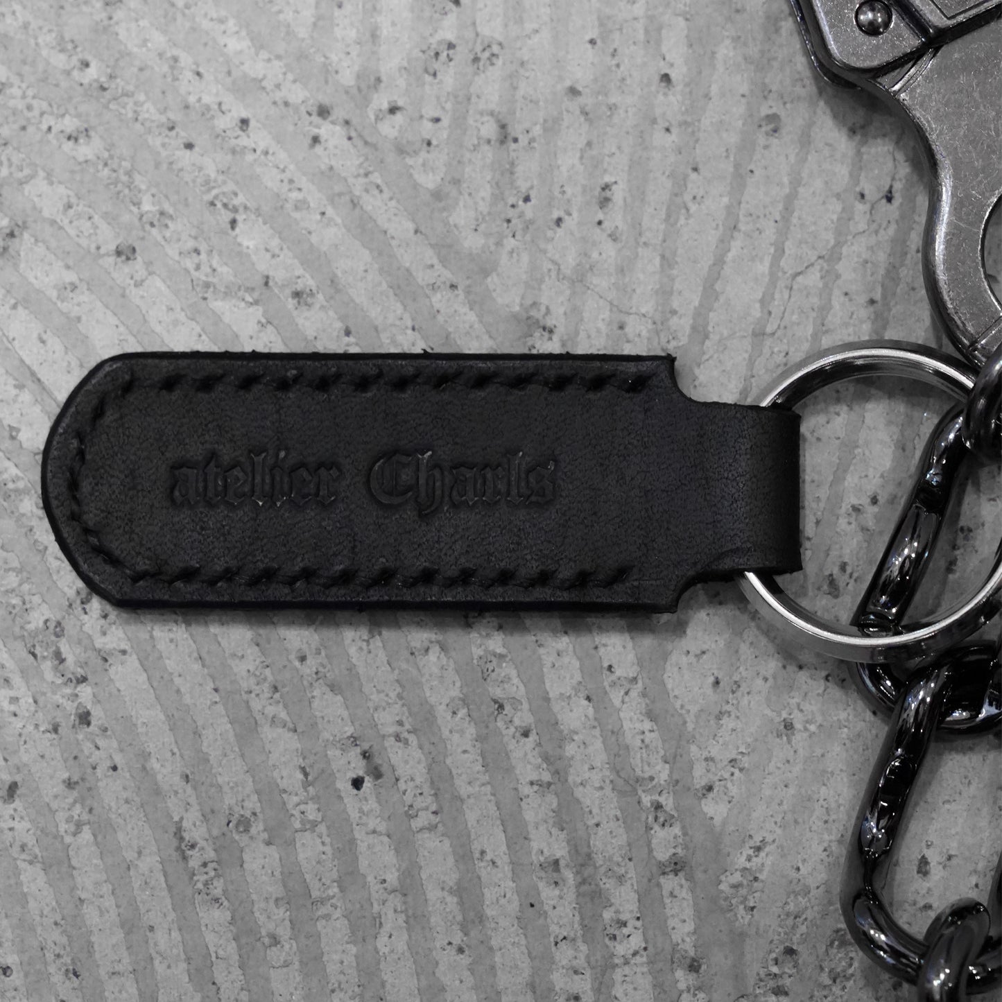 wallet chain Black coating / atelier Charls