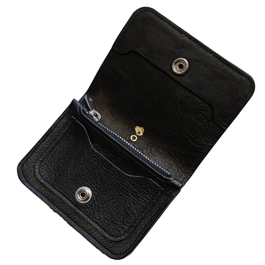 half wallet / cow leather