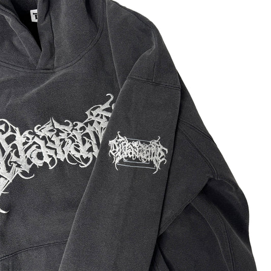 DETARAME METAL LOGO FOODIE 25AW / BLACK / LIMITED EDITION