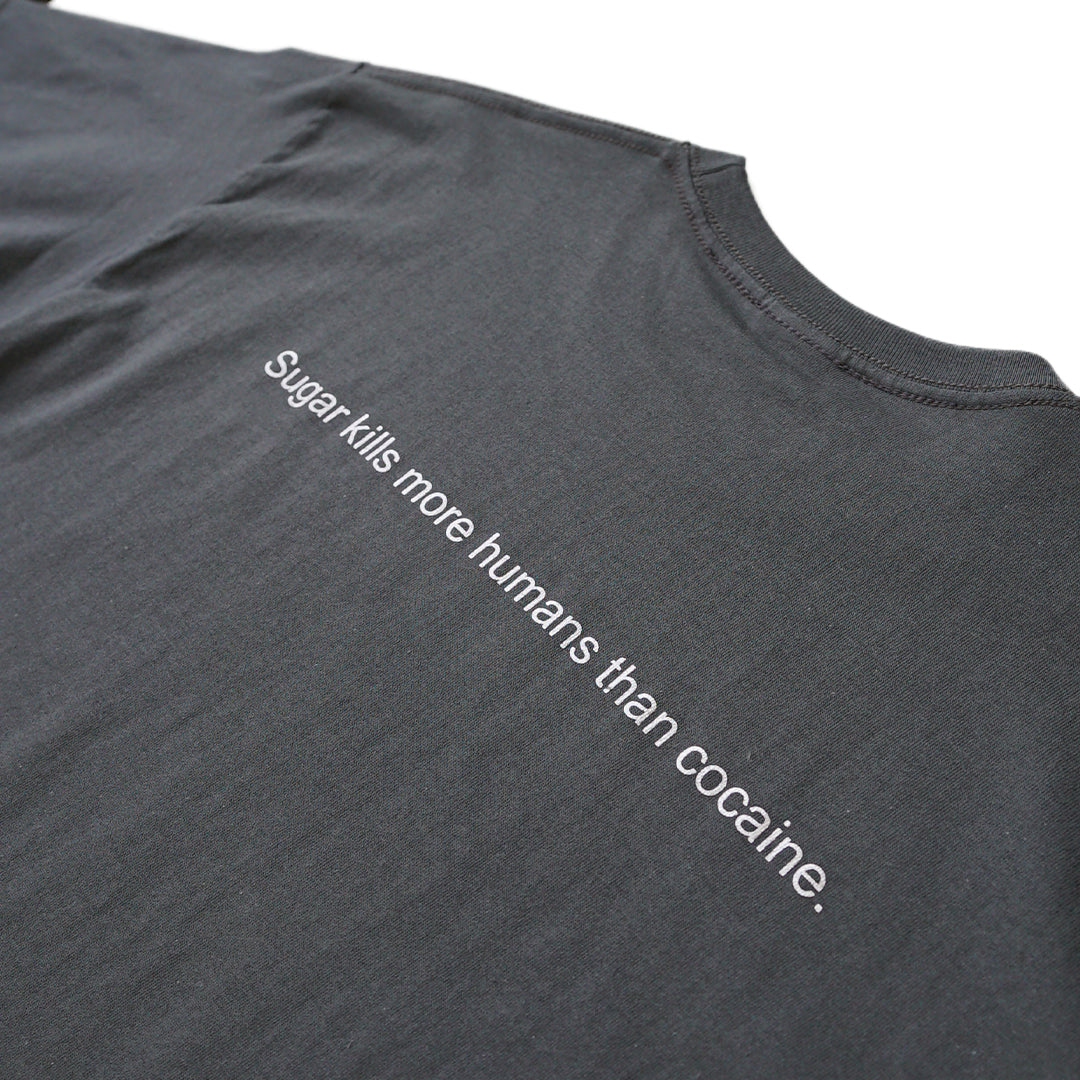 New CRACK Tee GRAY S/S