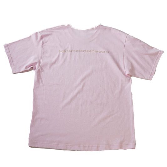 New CRACK Tee Pink S/S