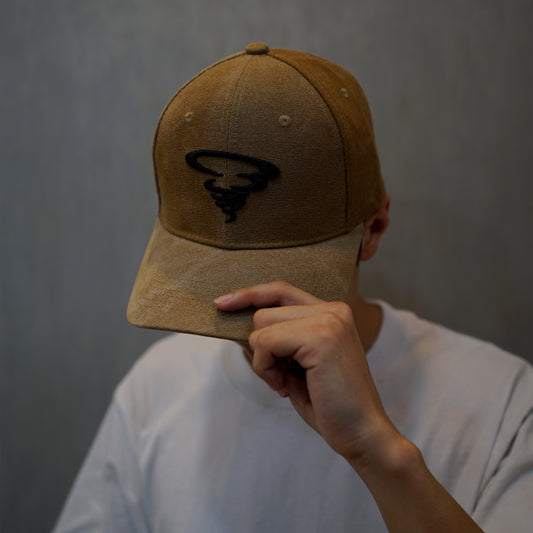 "ENJOY" CAP / BROWN