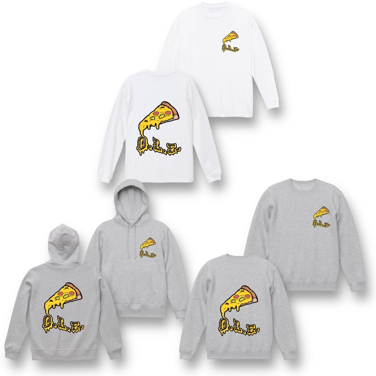 【予約商品】架空デザイナーNX✖️O.L.E. pizzaTee