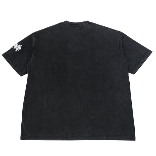 DETARAME METAL LOGO Tee / BLACK / LIMITED EDITION