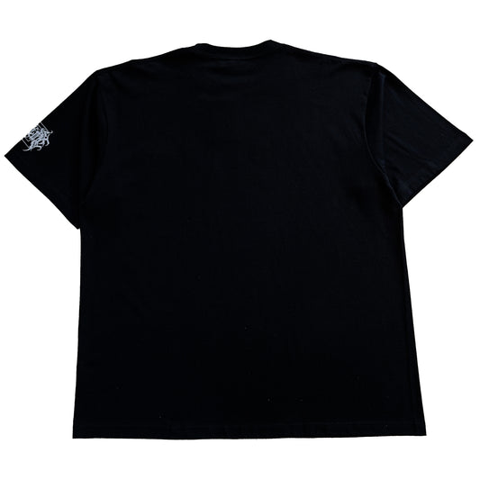 DETARAME METAL LOGO Tee / LIMITED EDITION / BLACK x WHITE