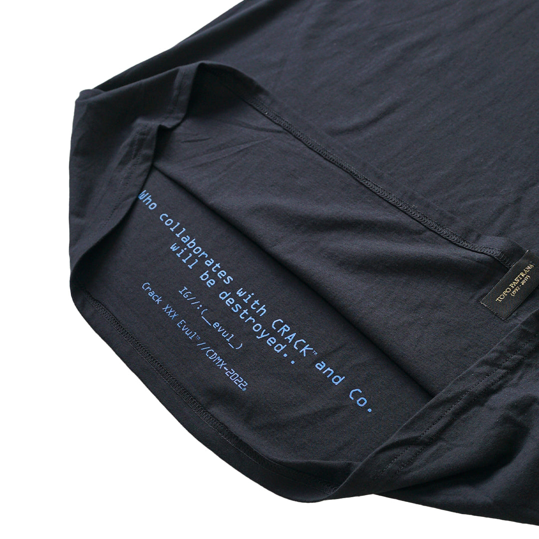 CRACK&COCAINE X EVUL Tee S/S