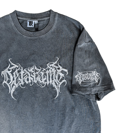 DETARAME METAL LOGO Tee 25SS / GRAY / LIMITED EDITION