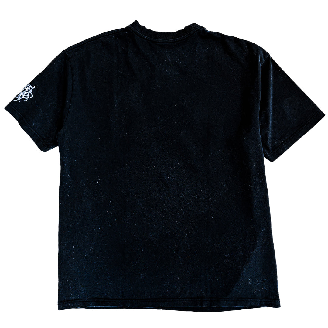DETARAME METAL LOGO Tee 2nd collection / BLACK / LIMITED EDITION