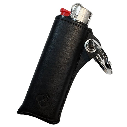 Lighter Sleeve STAR Cow leather / Made in JAPAN