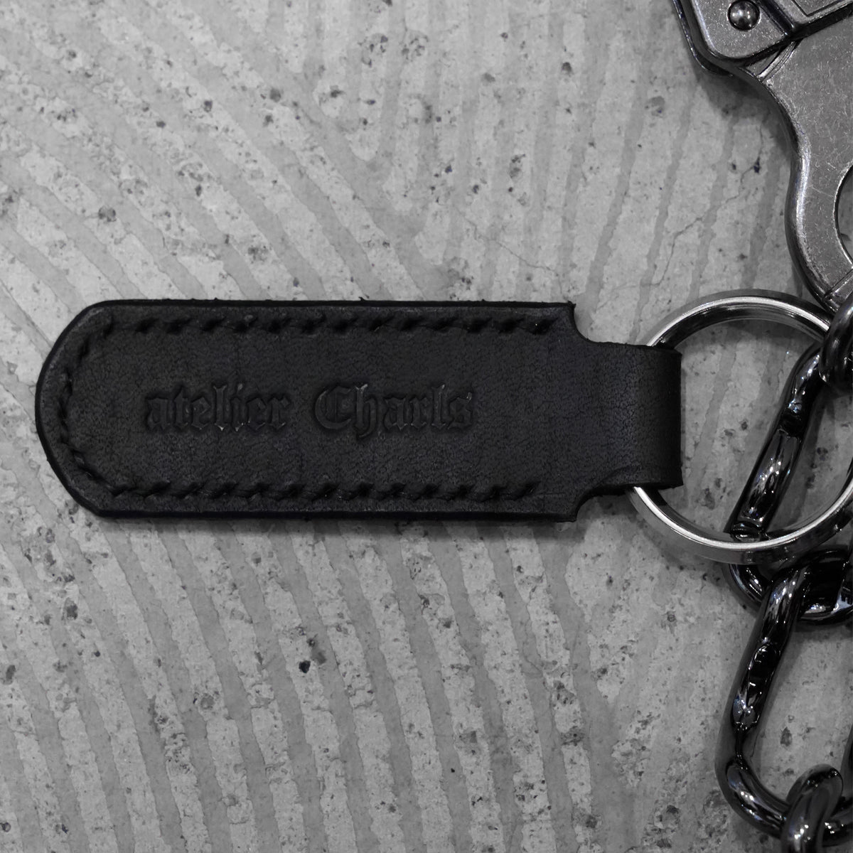 wallet chain Black coating / atelier Charls