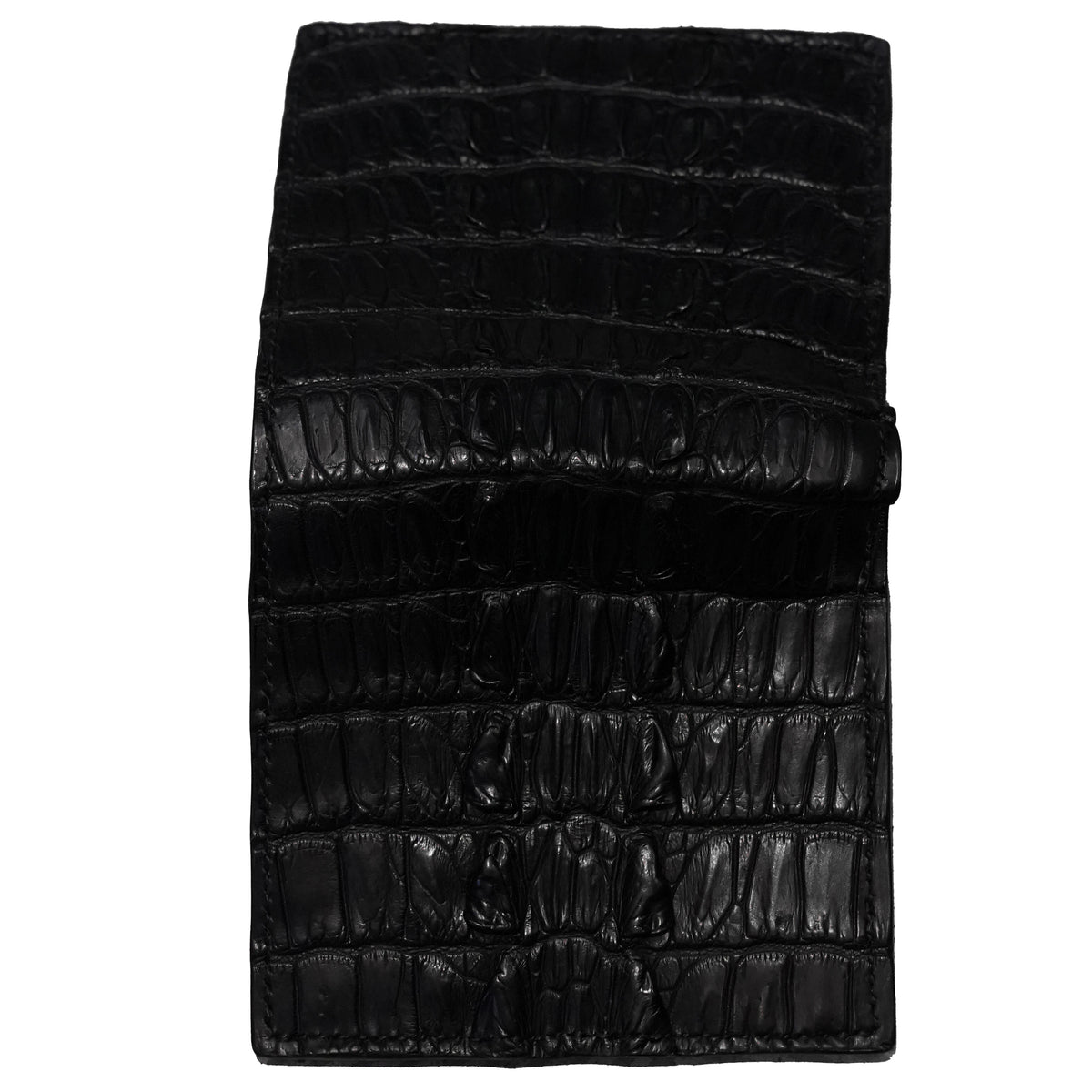 Crocodile bifold wallet / atelier Charls