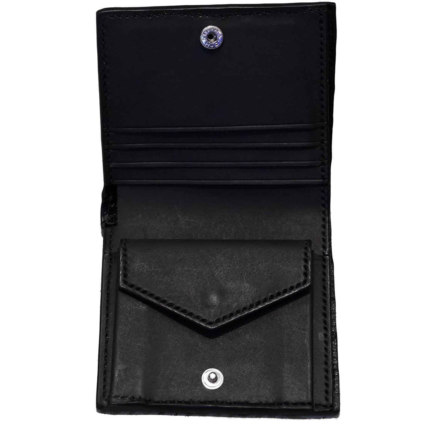 Crocodile bifold wallet / atelier Charls