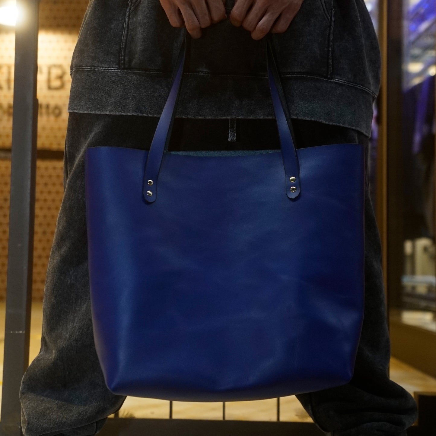 tote bag / ROYAL BLUE / atelier Charls