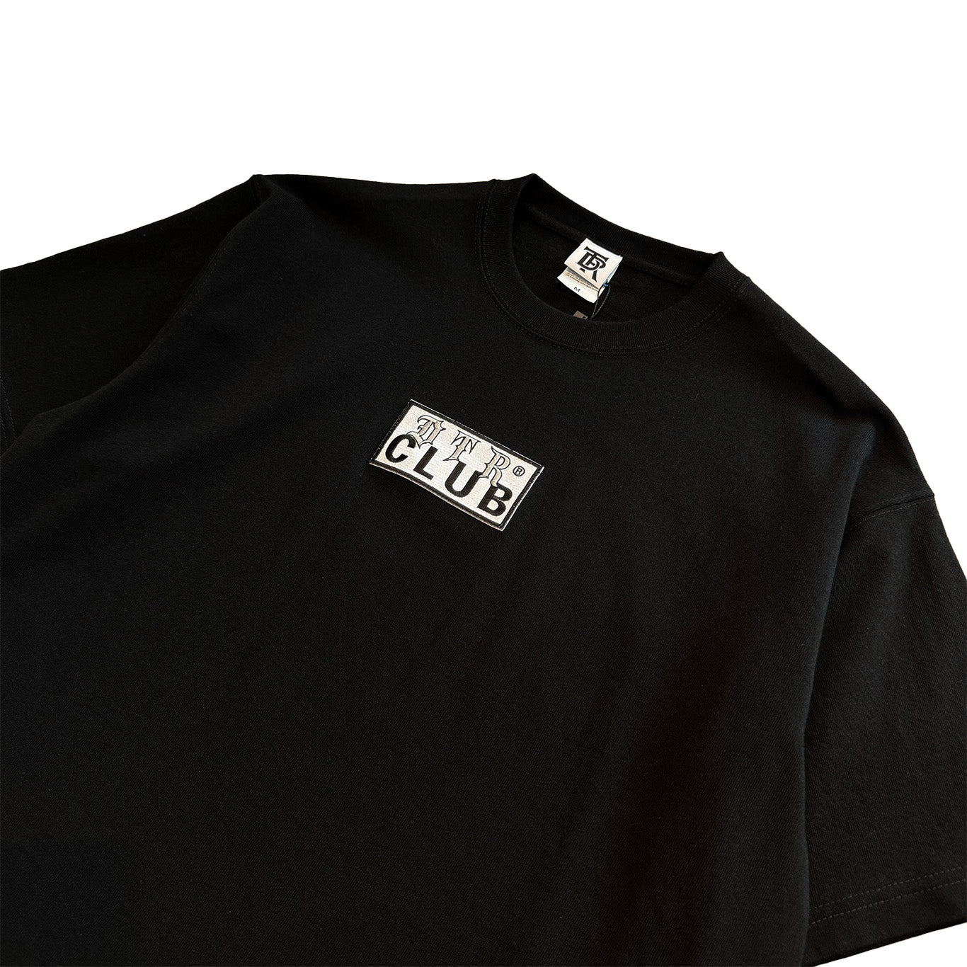 DTR CLUB BOX LOGO OVERSIZED TEE S/S HEAVY WEIGT