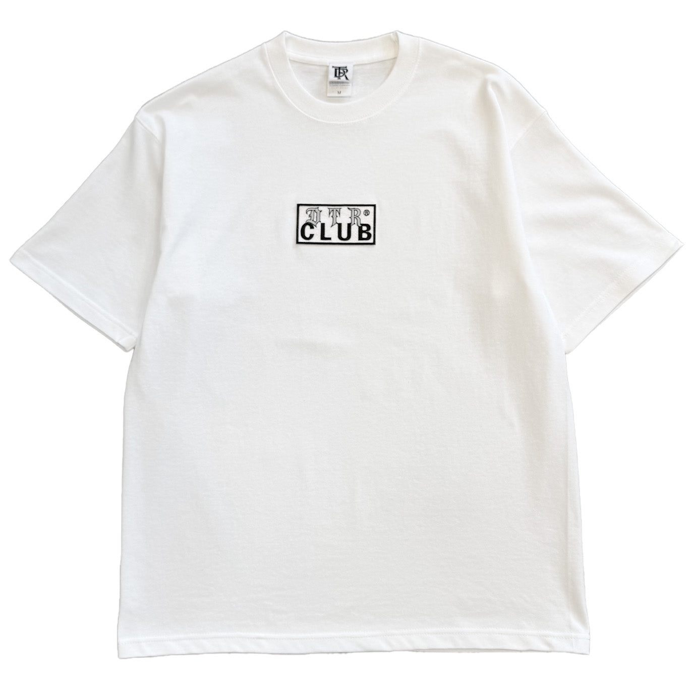 DTR CLUB BOX LOGO OVERSIZED TEE S/S HEAVY WEIGT