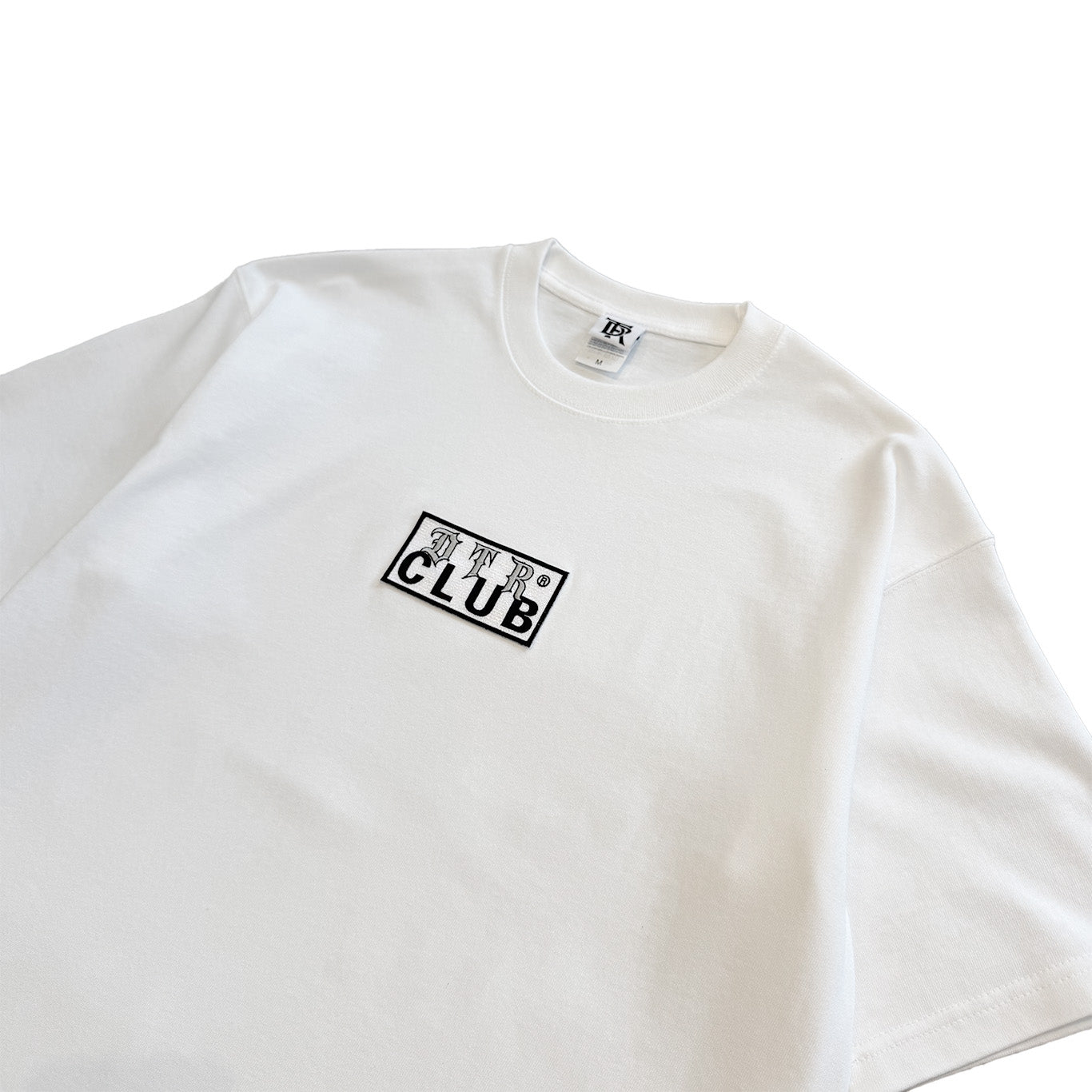 DTR CLUB BOX LOGO OVERSIZED TEE S/S HEAVY WEIGT