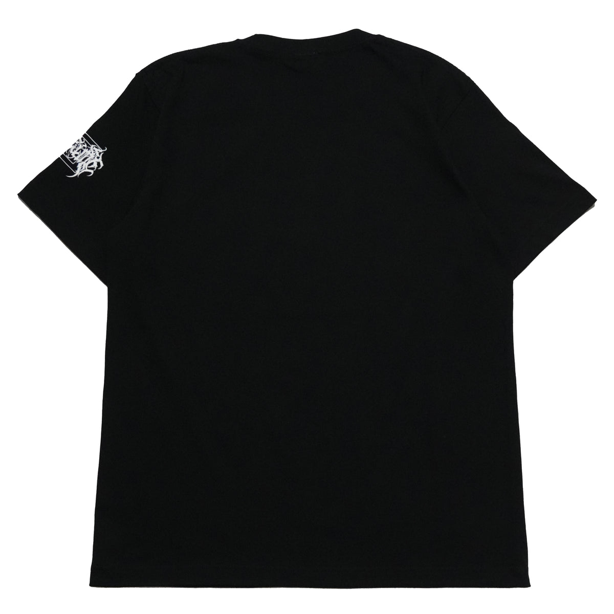 DETARAME METAL LOGO Tee / BLACK x WHITE / Silkscreen