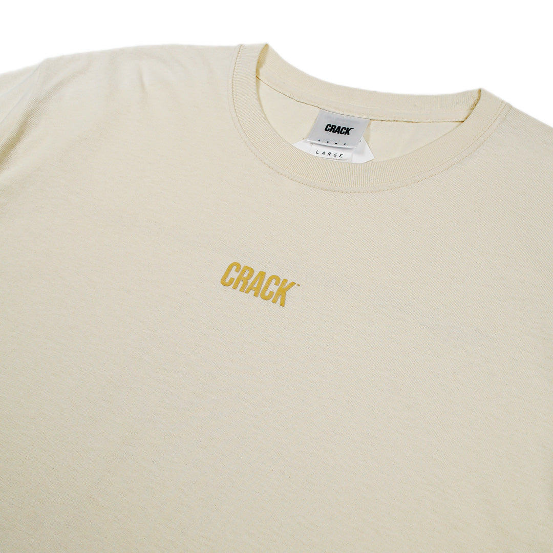 New CRACK Tee Cream S/S