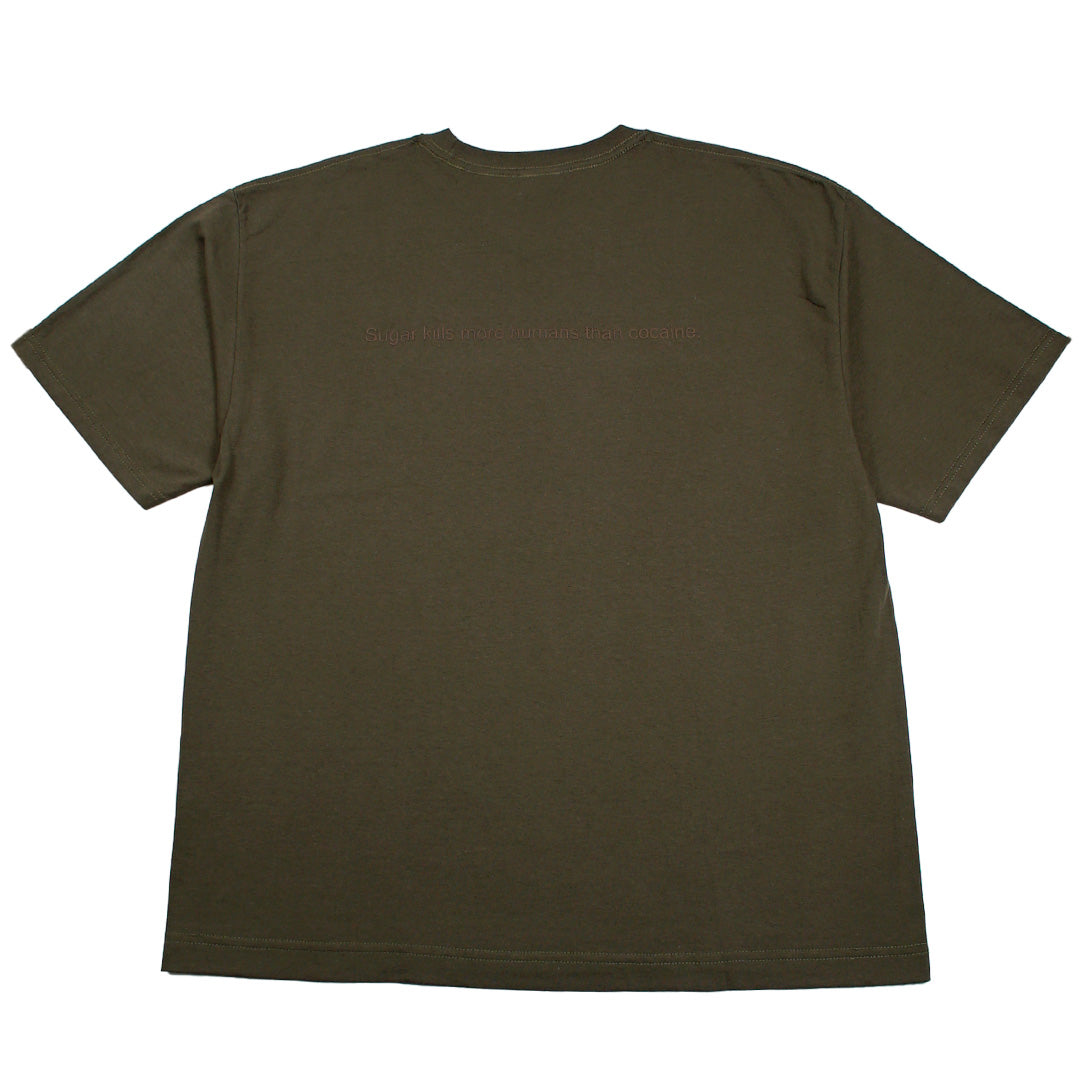 New CRACK Tee Khaki S/S