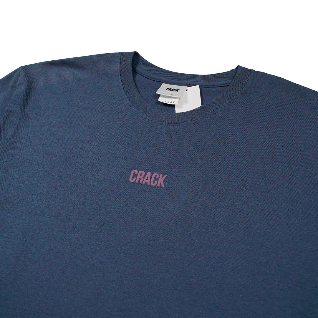 New CRACK Tee Blue S/S