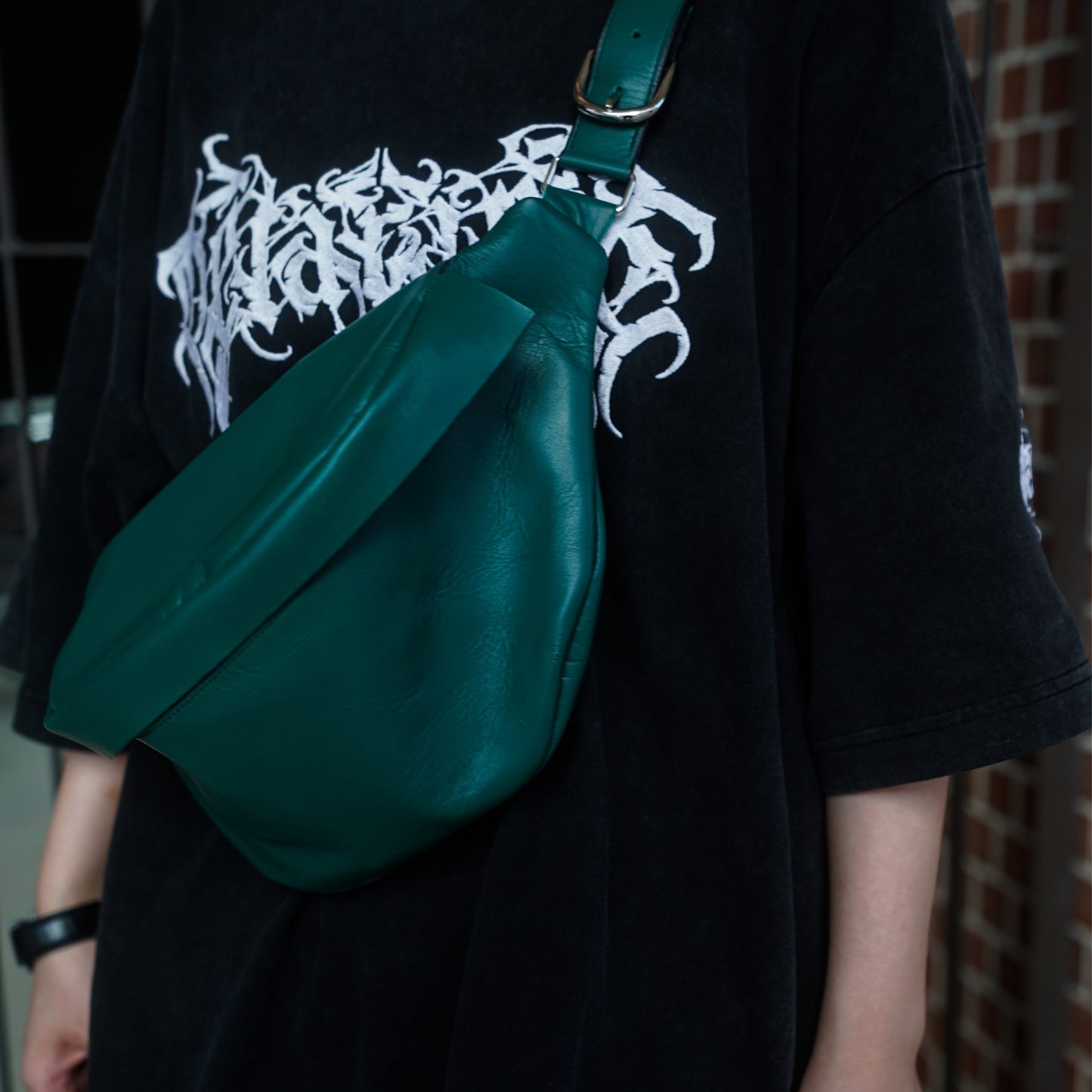 Body bag / green / atelier Charls