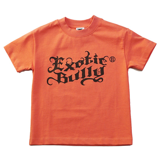 Exotic Bully kids Tee S/S orange
