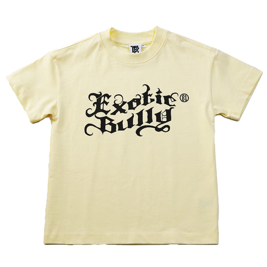 Exotic Bully kids Tee S/S yellow